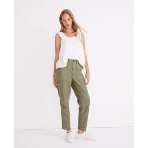 Madewell Sage Green Fatigue Cargo Pants